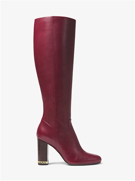 walker knee high bootmichael michael kors|Michael Kors boots high heel.